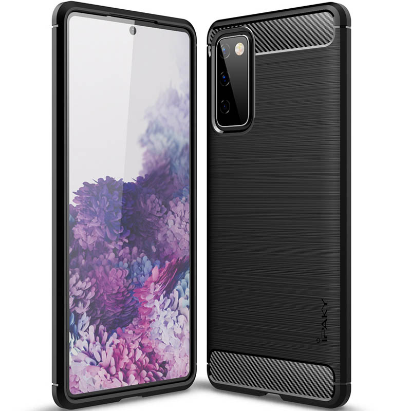 TPU чехол iPaky Slim Series для Samsung Galaxy S20 FE (Черный)