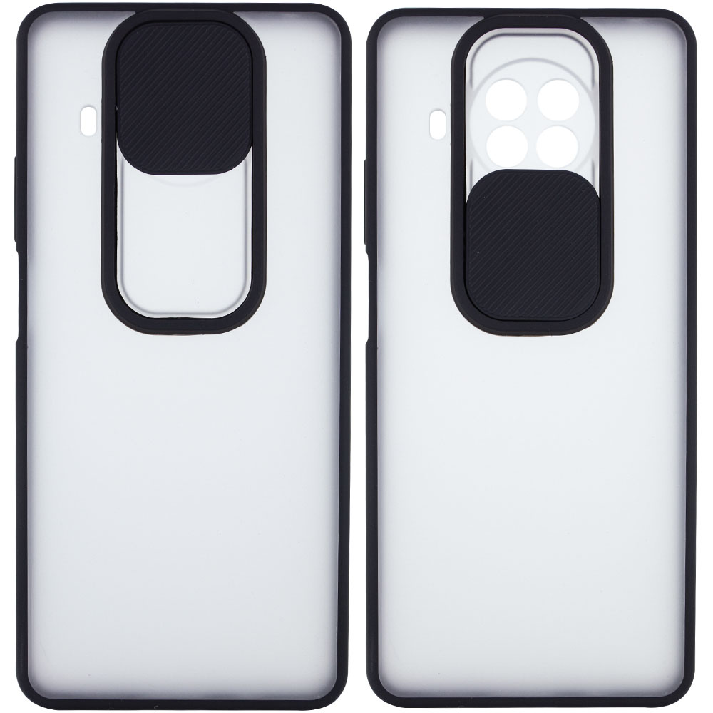 Чехол Camshield mate TPU со шторкой для камеры для Xiaomi Mi 10T Lite / Redmi Note 9 Pro 5G (Черный)