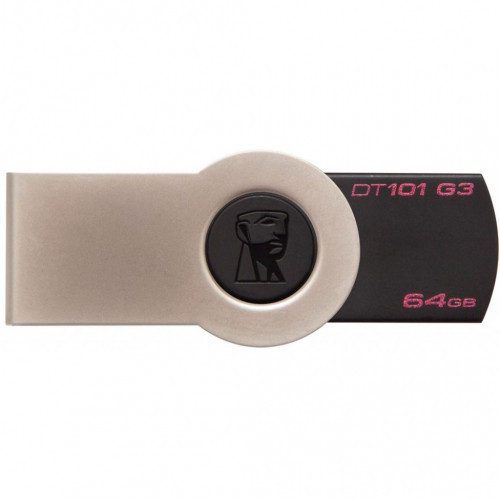 Флеш накопитель USB 64GB Kingston DataTraveler 101 (DT101 G2/64GB) (Черный)