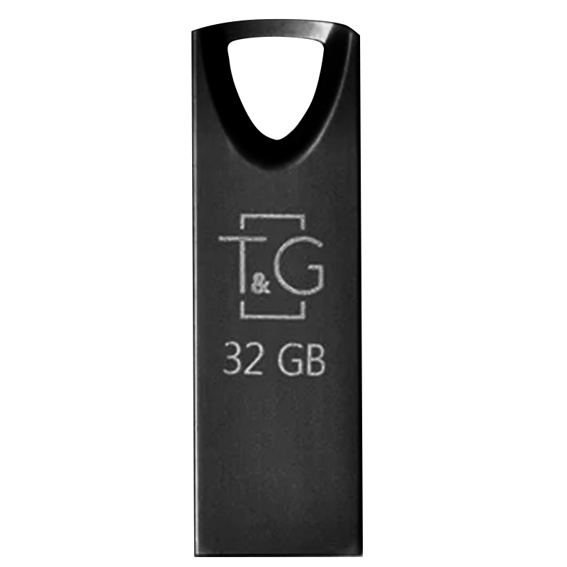 Флеш-драйв USB 3.0 Flash Drive T&G 117 Metal Series 32GB (Черный)