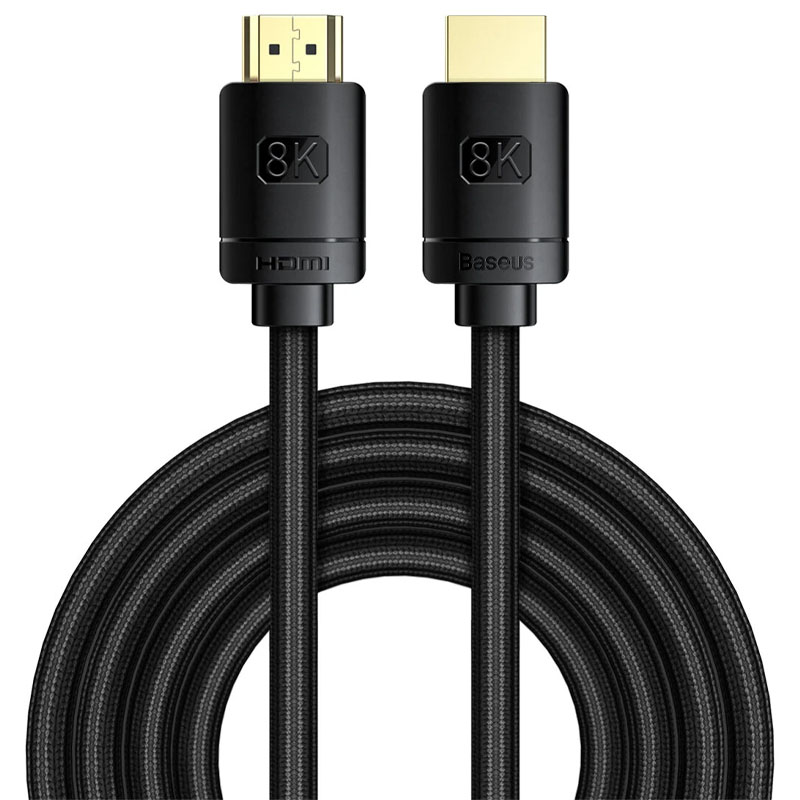 Дата кабель Baseus HDMI High Definition 8KHDMI To 8KHDMI (2m) (CAKGQ-K01) (Черный)