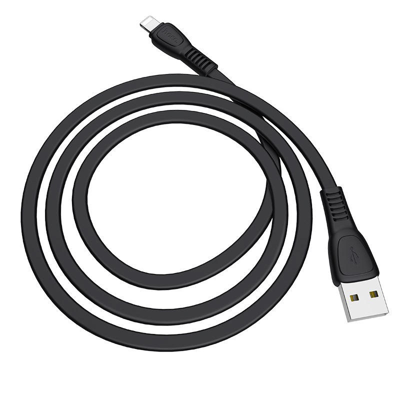 Дата кабель Hoco X40 Noah USB to Lightning (1m) (Чорний)