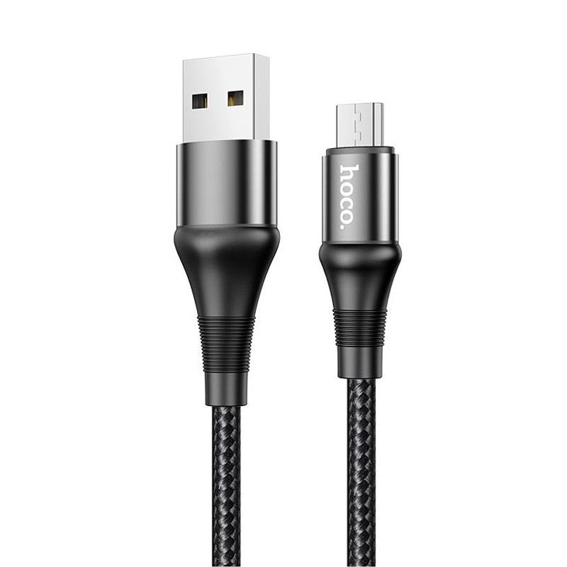 Дата кабель Hoco X50 "Excellent" USB to MicroUSB (1m) (Черный)