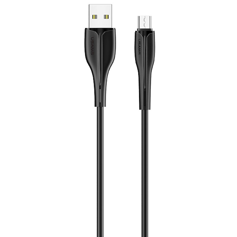 Дата кабель Usams US-SJ373 U-38 USB to MicroUSB 2A (1m) (Черный)
