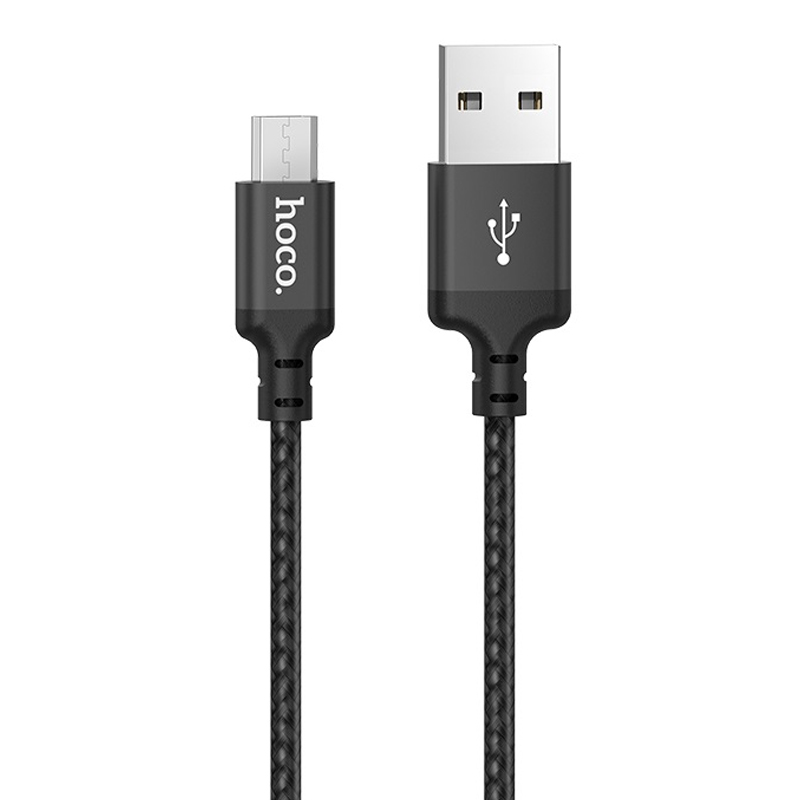 Дата кабель Hoco X14 Times Speed Micro USB Cable (1m) (Чорний)