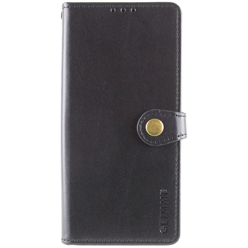 Кожаный чехол-книжка GETMAN Gallant (PU) для Oppo A3 4G / A3x 4G/ A40m (Черный)