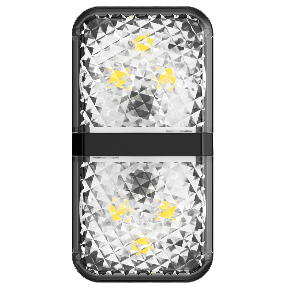Автомобільна лампа Baseus Warning Light, дверна, (2 шт / уп) (Чорний)