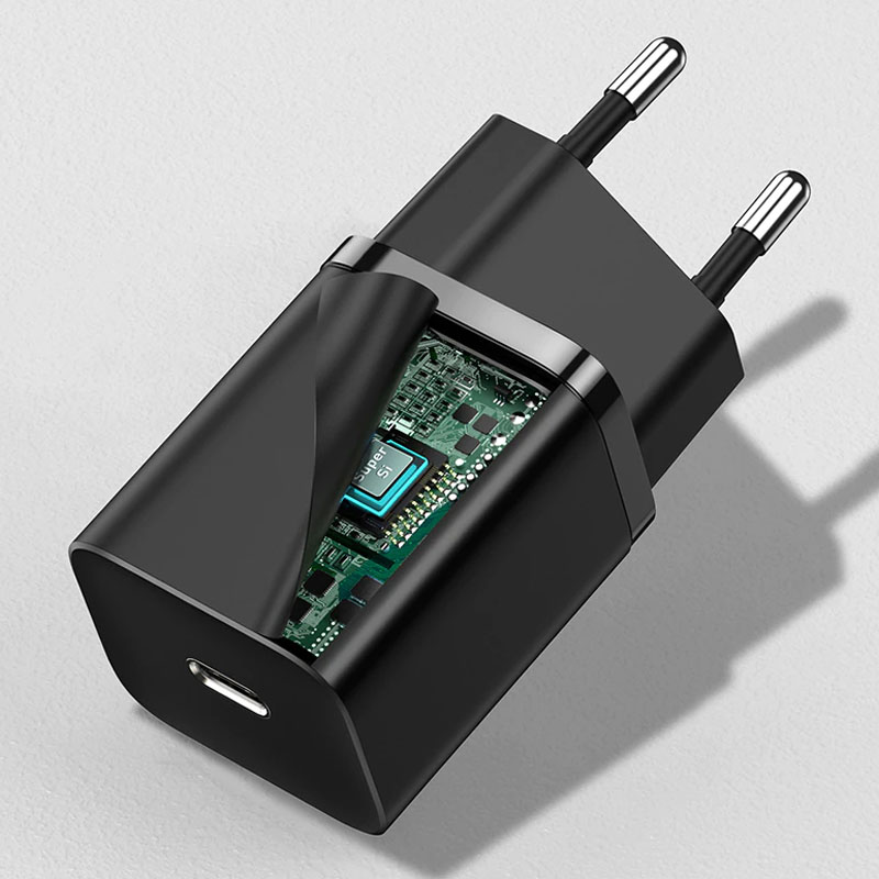 СЗУ Baseus Super Si Quick Charger 1C 30W (CCSUP-J) Черный в магазине onecase.com.ua