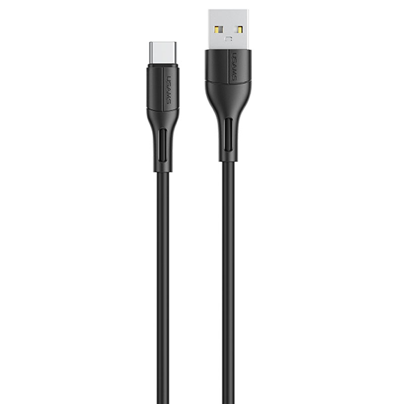 Дата кабель USAMS US-SJ501 U68 USB to Type-C (1m) (Чорний)
