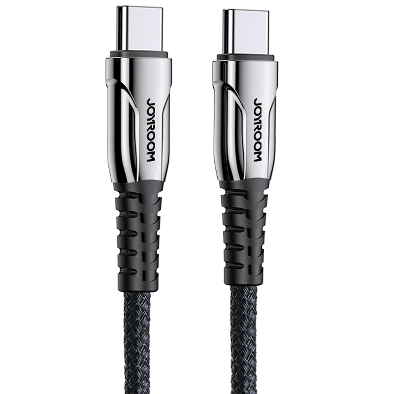 Дата кабель Joyroom S-1230K1 Type-C to Type-C 60W (1.2m) (Черный)