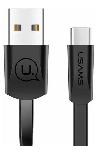 Дата кабель USAMS US-SJ200 USB to Type-C 2A (1.2m) (Чорний)