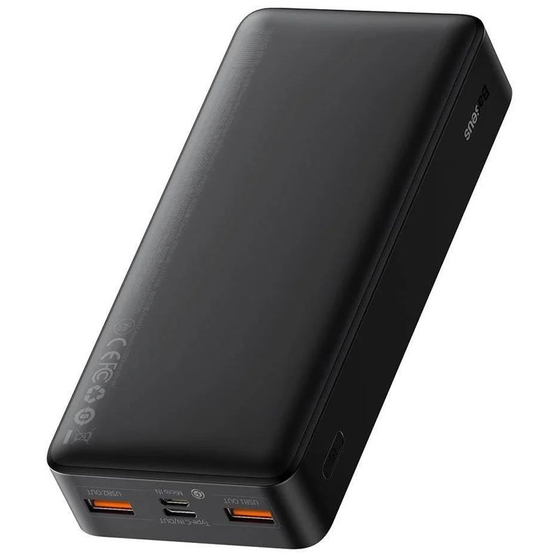 Портативное зарядное устройство Baseus Bipow Digital Display 20W 20000mAh (PPDML-M) Черный в магазине onecase.com.ua