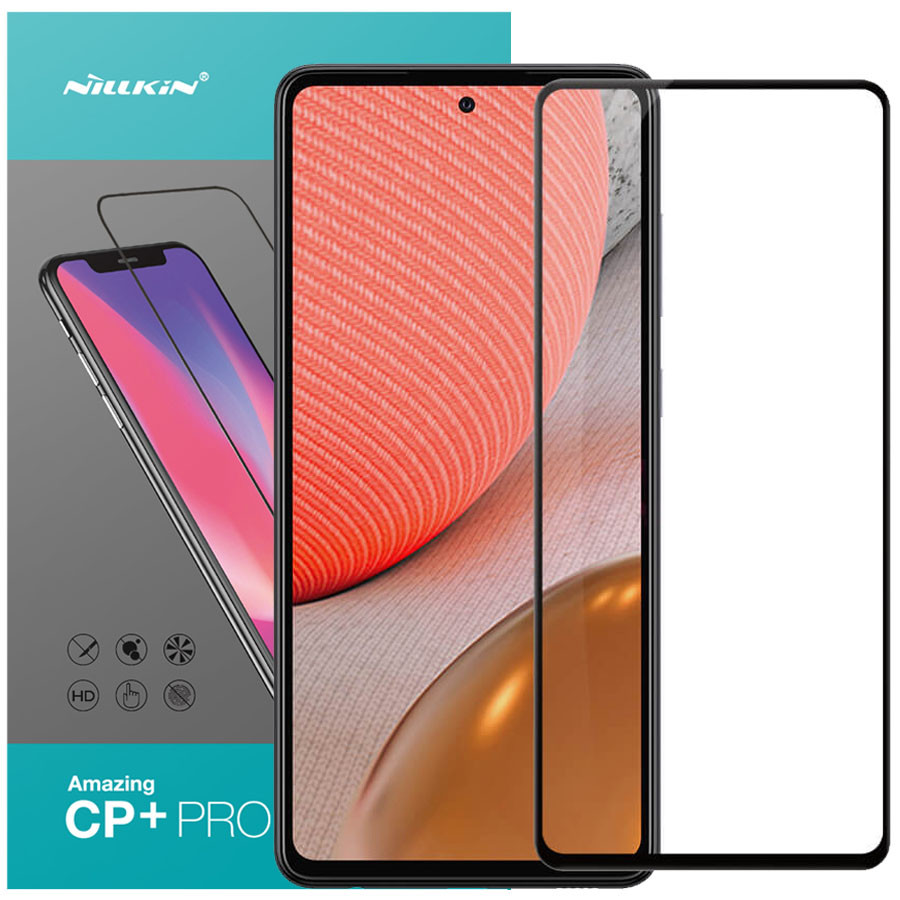Защитное стекло Nillkin (CP+PRO) для Samsung Galaxy A72 4G / A72 5G (Черный)