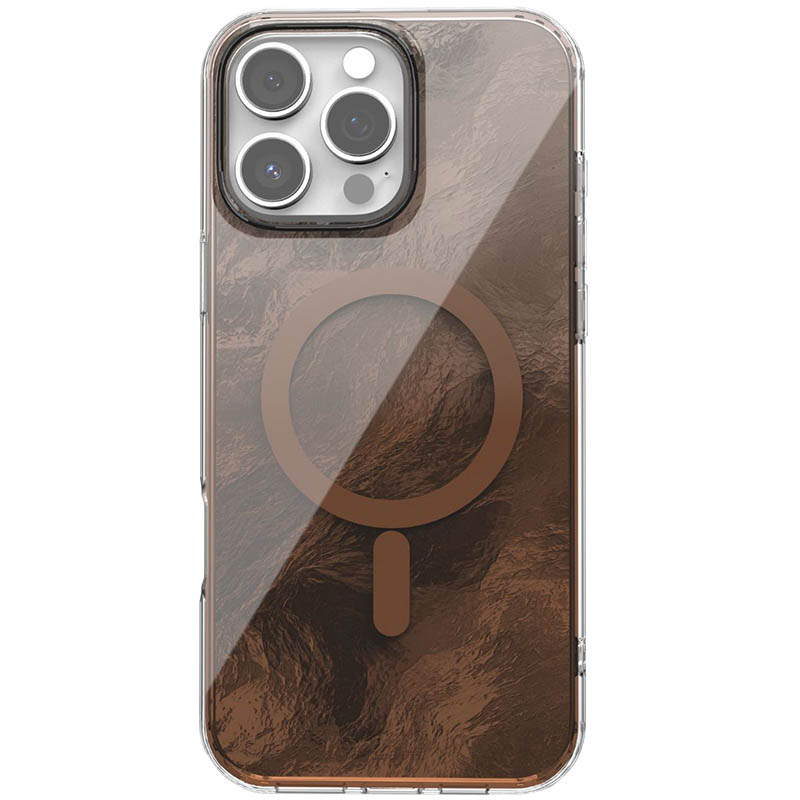 Чехол TPU Shiny Mountain (MagFit) для Apple iPhone 17 Air (6.6") (Chocolate)