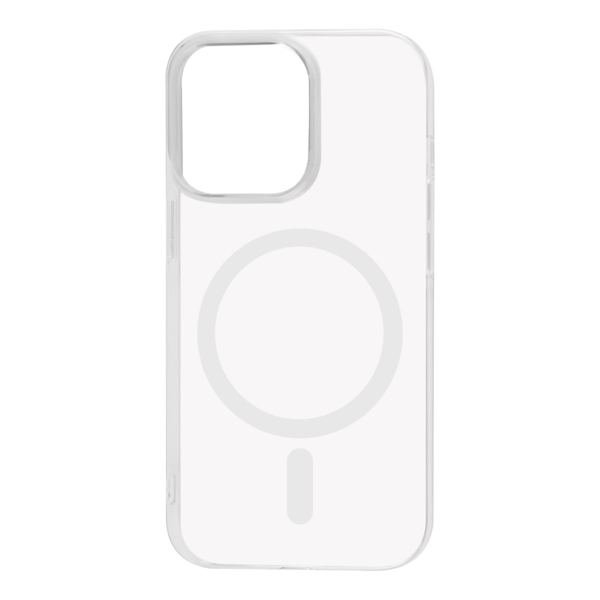 Пластиковая накладка Fibra Clear Сase with Magnetic Safe для Apple iPhone 13 Pro Max (6.7") (Clear)