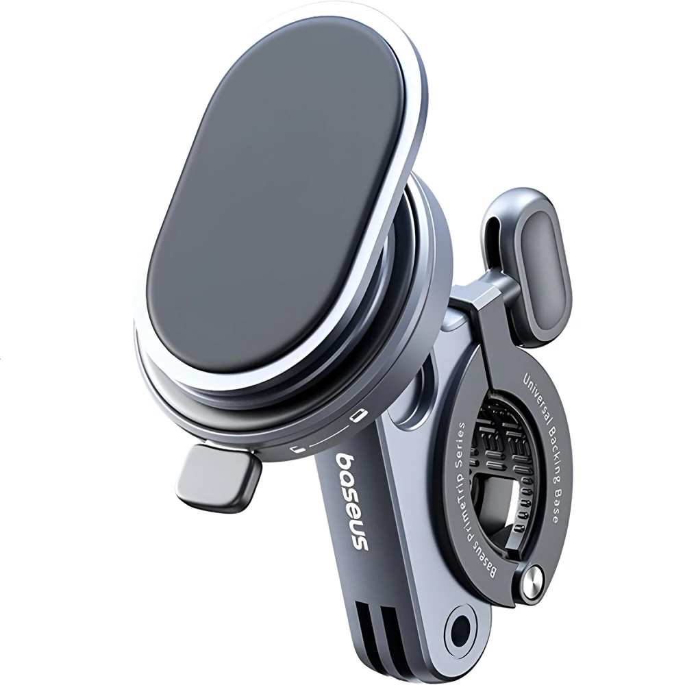 Вело- Мото- держатель Baseus PrimeTrip Series Stick-on Type Bike (C40569001121-00) (Cosmic Black)