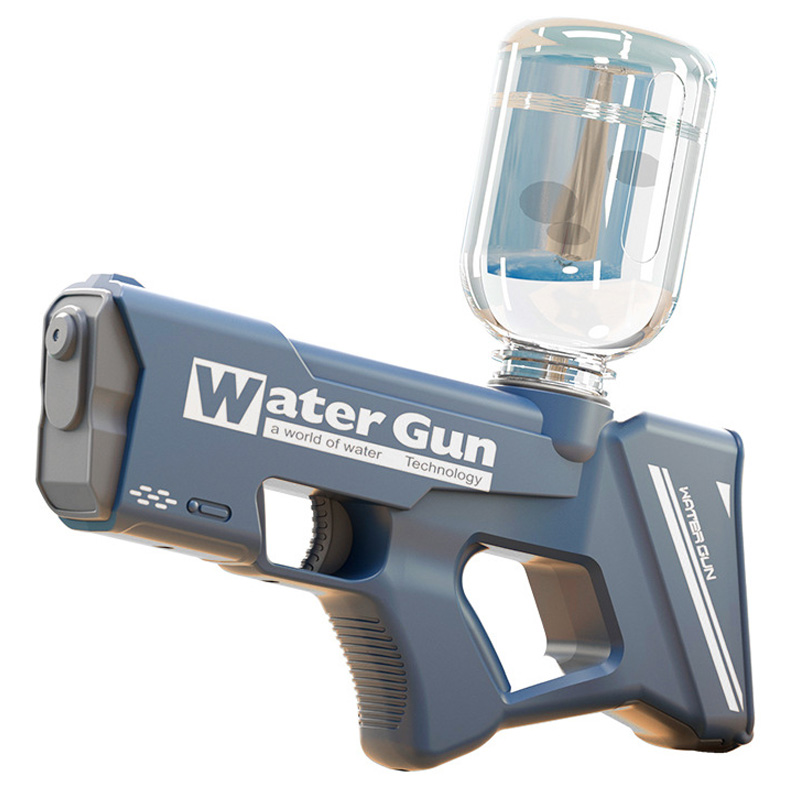 Водный пистолет Water Gun 8001 (200ml) (3xAA не входят в комплект) (Dark Blue)