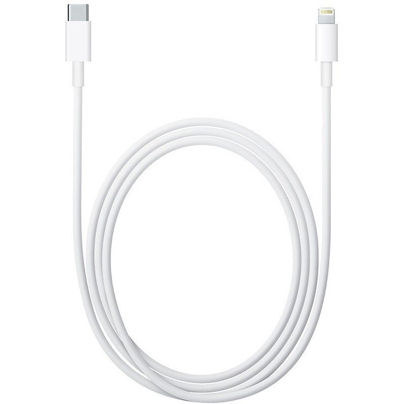 Дата кабель Apple USB-C to Lightning Cable (1m) from box Original (Белый)