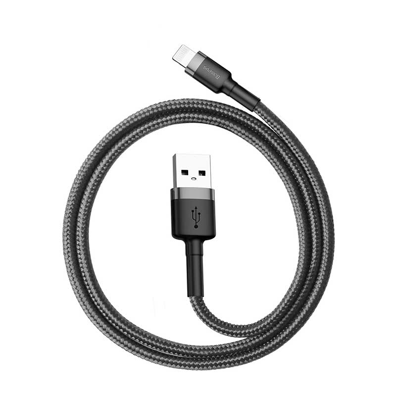 Дата кабель Baseus Cafule Lightning Cable Special Edition 1.5A (2m) (CALKLF-H) (Серый)
