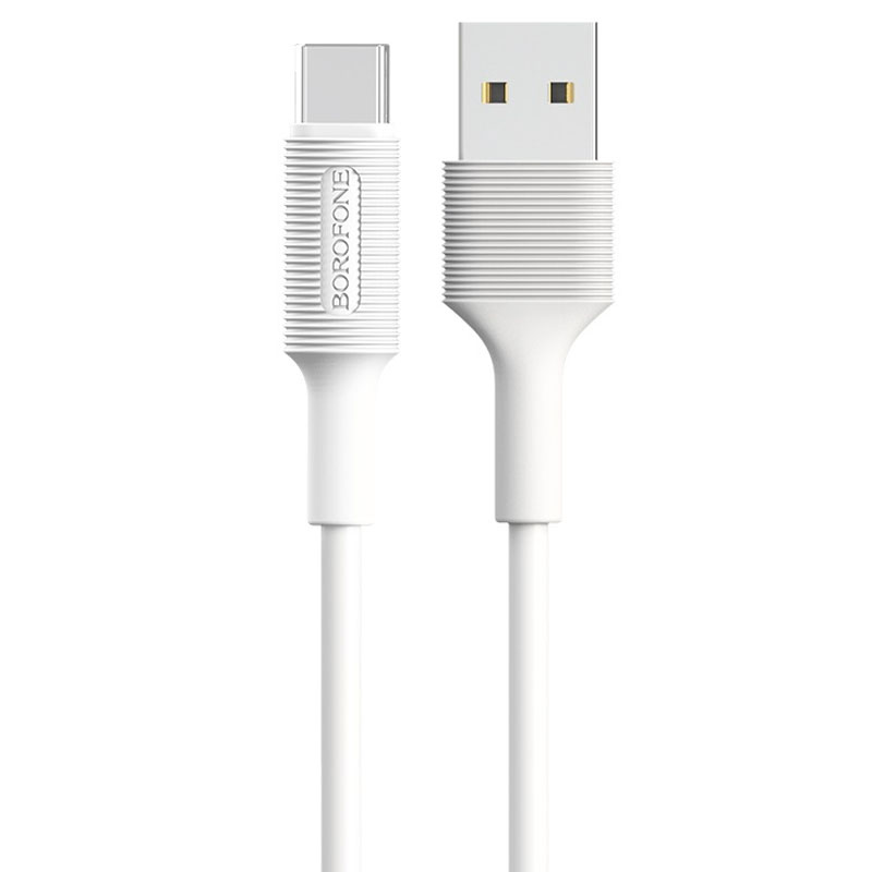Дата кабель Borofone BX1 EzSync USB to Type-C (1m) (Белый)