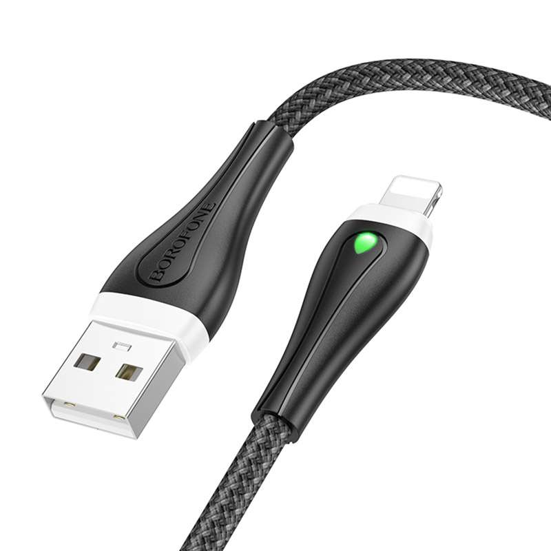 Дата кабель Borofone BX100 Advantage USB to Lightning (1m) (Black)