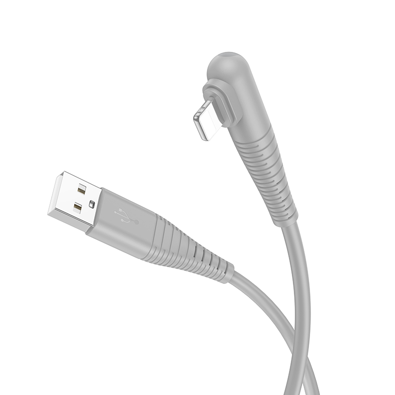 Дата кабель Borofone BX105 Corriente USB to Lightning (1m) (Gray)