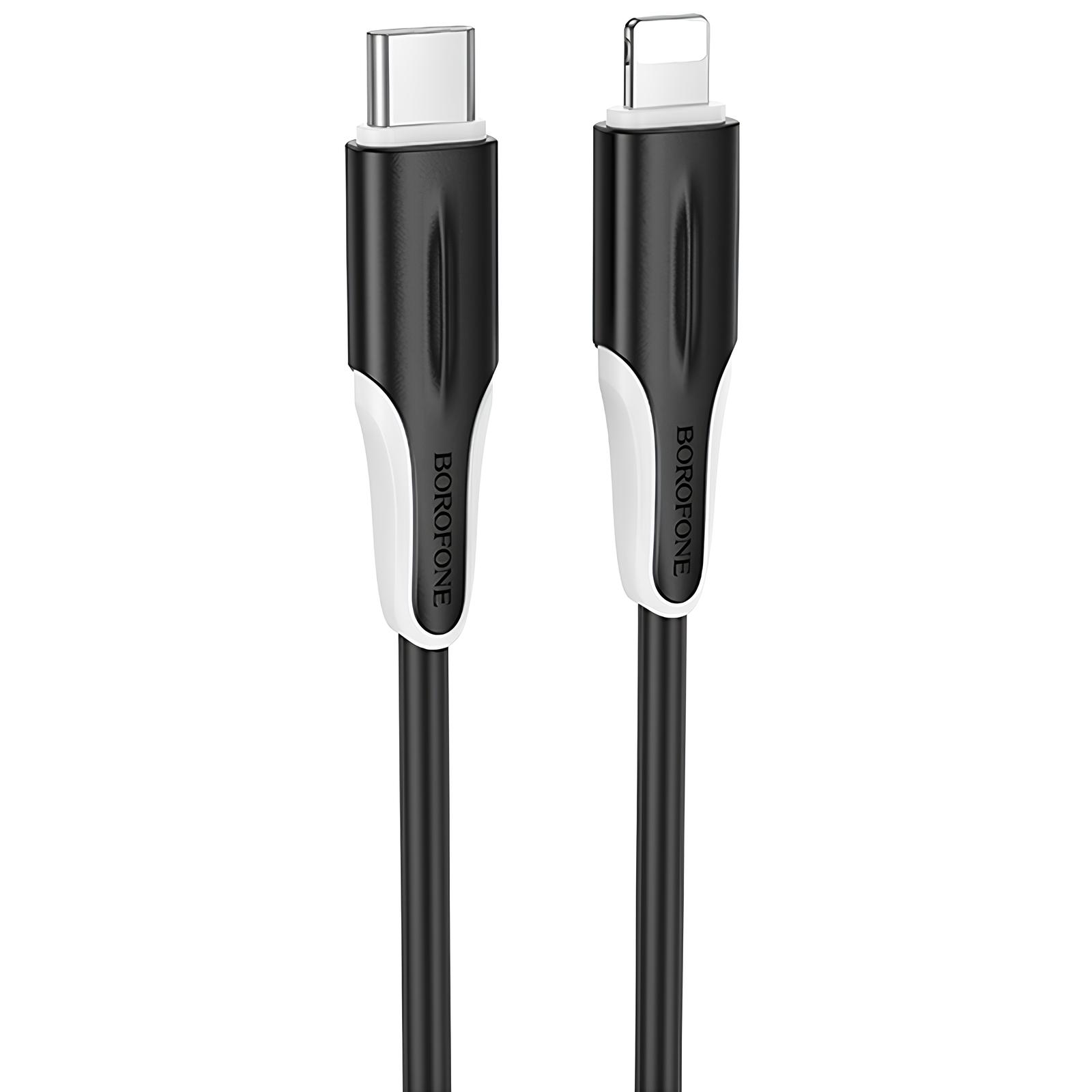 Дата кабель Borofone BX119 New Type-C to Lightning 27W (1m) (Black)