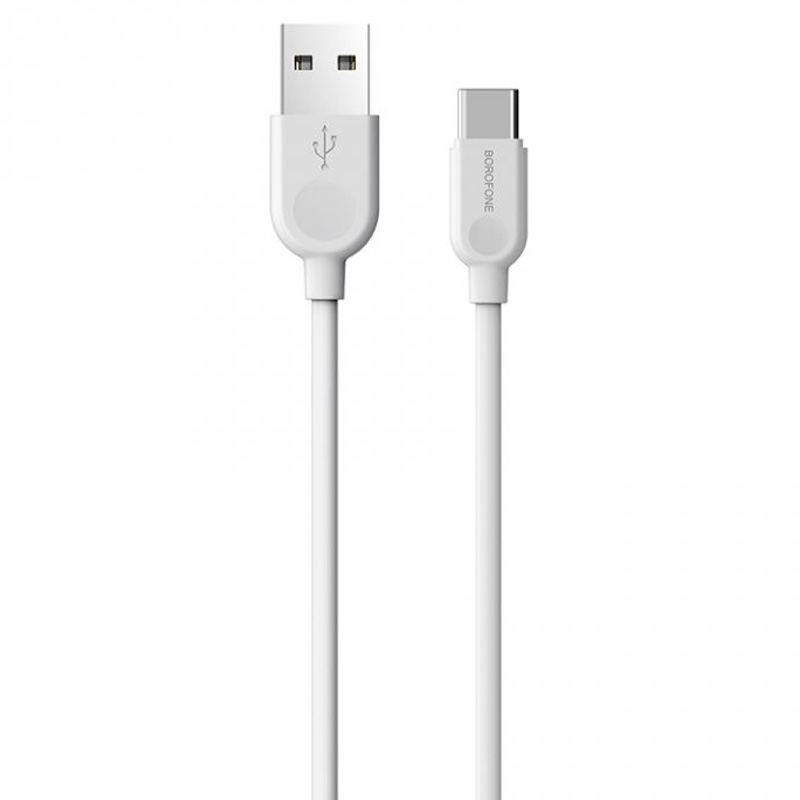 Дата кабель Borofone BX14 USB to Type-C (1m) (Белый)