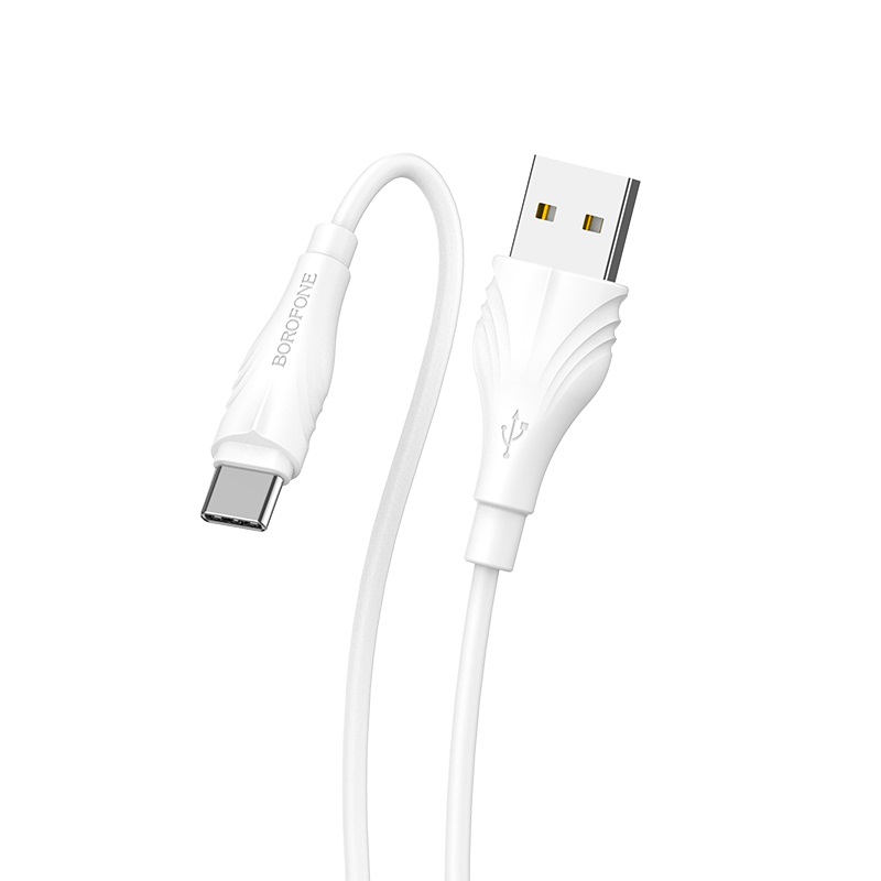 Дата кабель Borofone BX18 Optimal USB to Type-C (2m) (Белый)