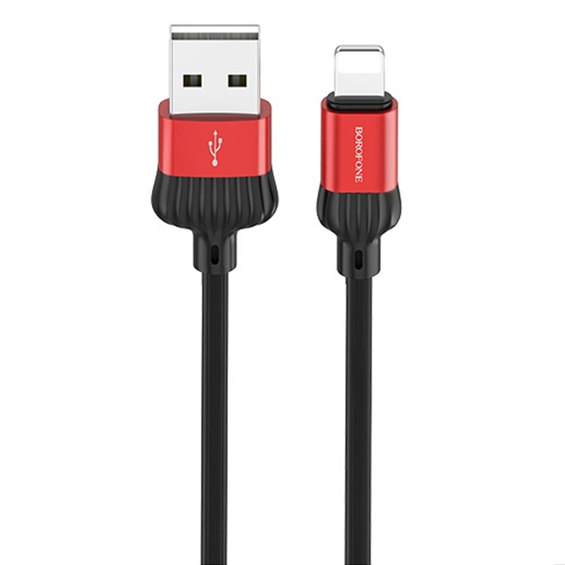 Дата кабель Borofone BX28 Dignity USB to Lightning (1m) (Красный)
