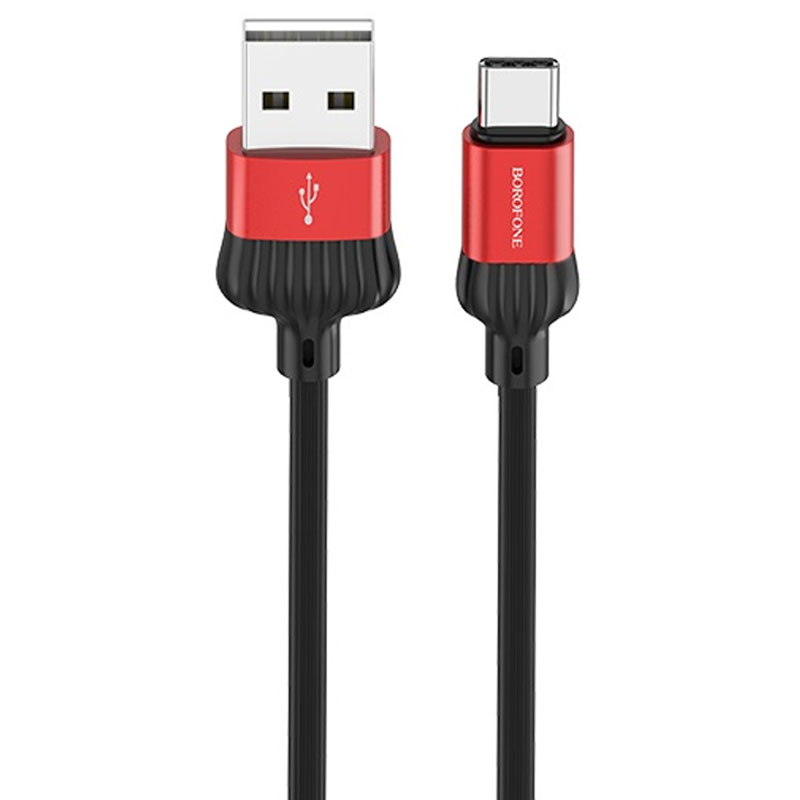 Дата кабель Borofone BX28 Dignity USB to Type-C (1m) (Червоний)