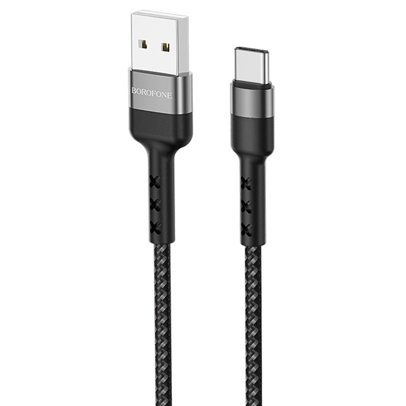 Дата кабель Borofone BX34 Advantage USB to Type-C (1m) (Чорний)