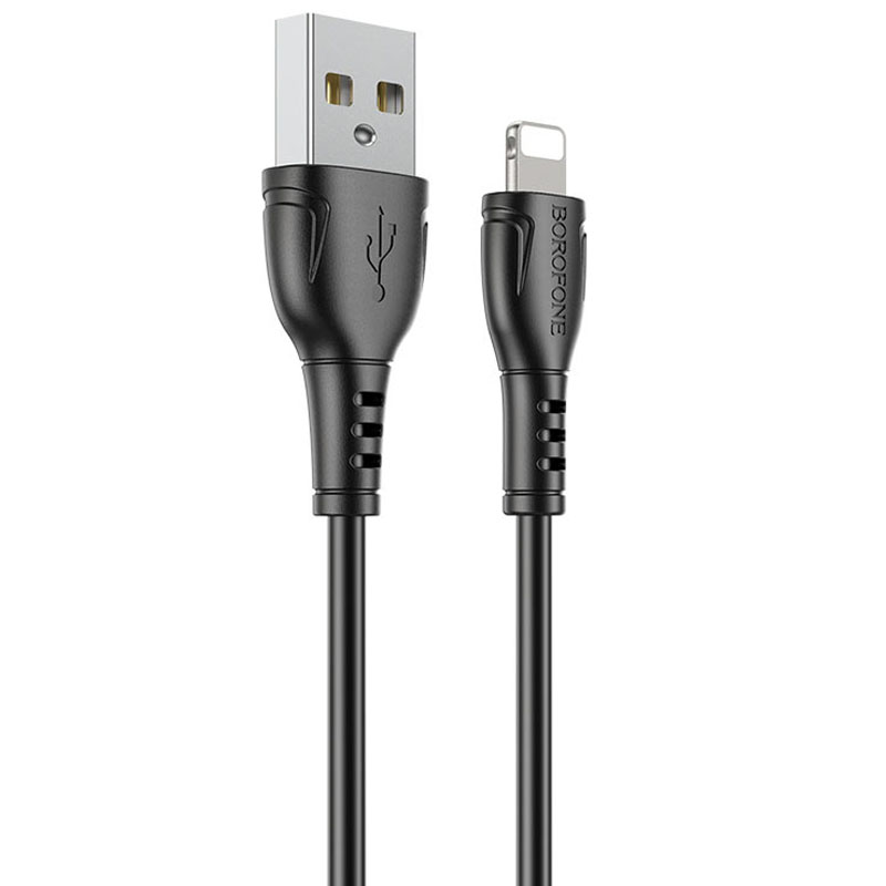 Дата кабель Borofone BX51 Triumph USB to Lightning (1m) (Чорний)