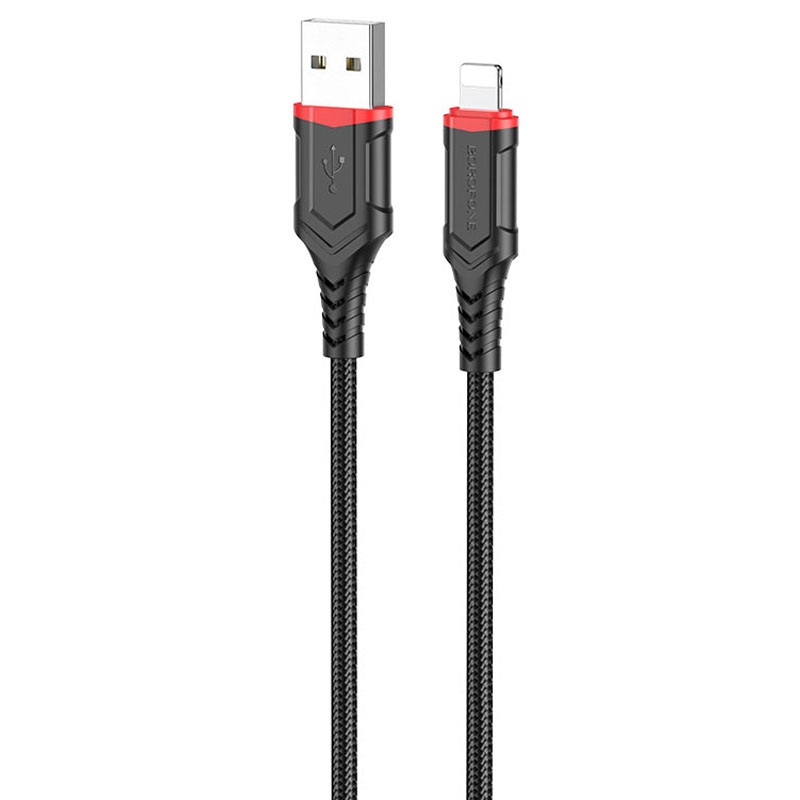 Дата кабель Borofone BX67 USB to Lightning (1m) (Черный)