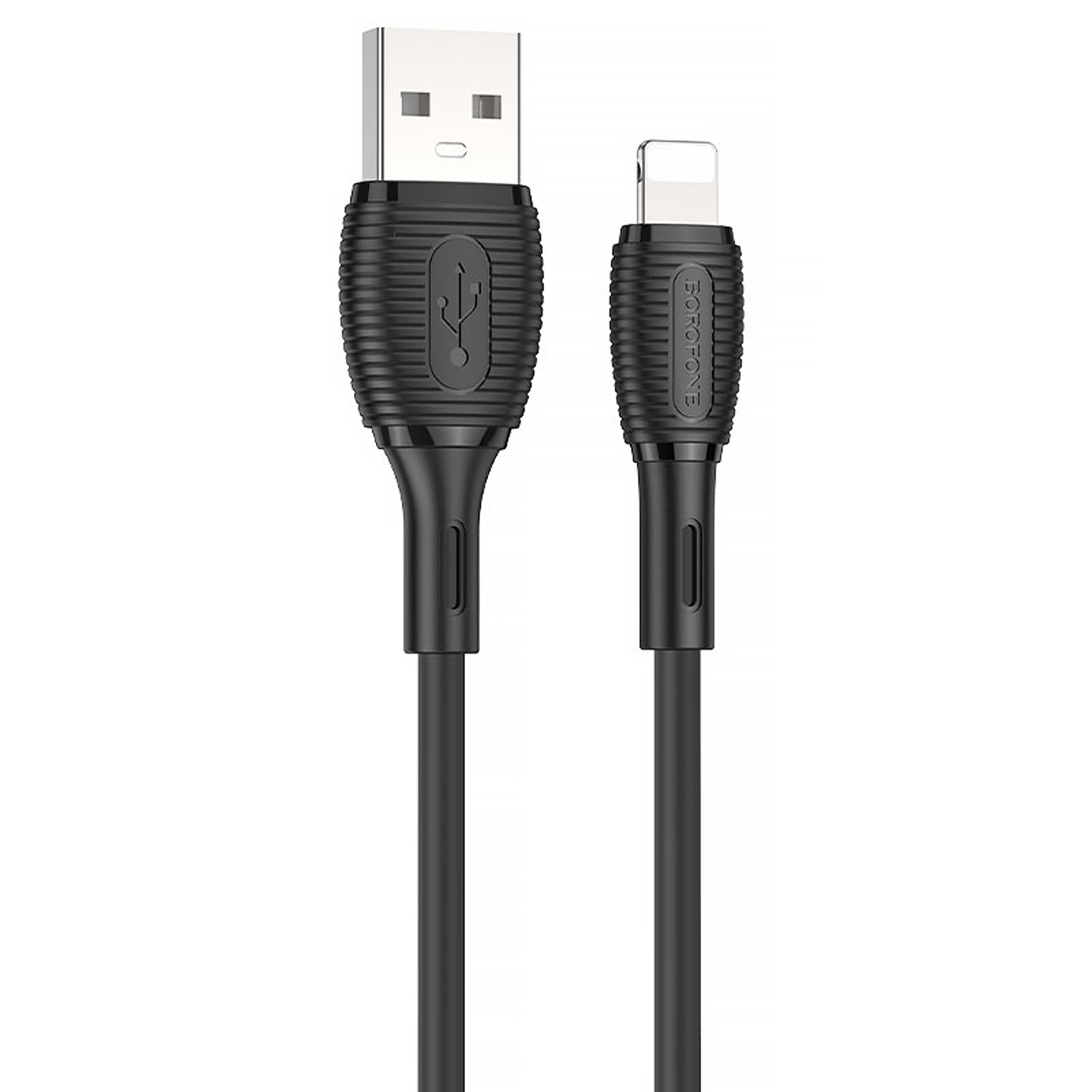Дата кабель Borofone BX86 Advantage USB to Lightning (1m) (Black)