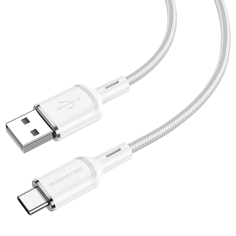 Дата кабель Borofone BX90 Cyber USB to Type-C (1m) (White)