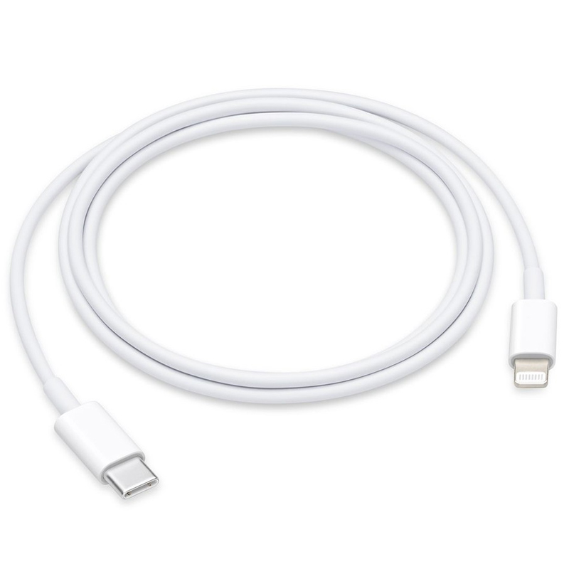 Фото Дата кабель Foxconn для Apple iPhone Type-C to Lightning  (AAA grade) (2m) (box, no logo) Белый в магазине onecase.com.ua