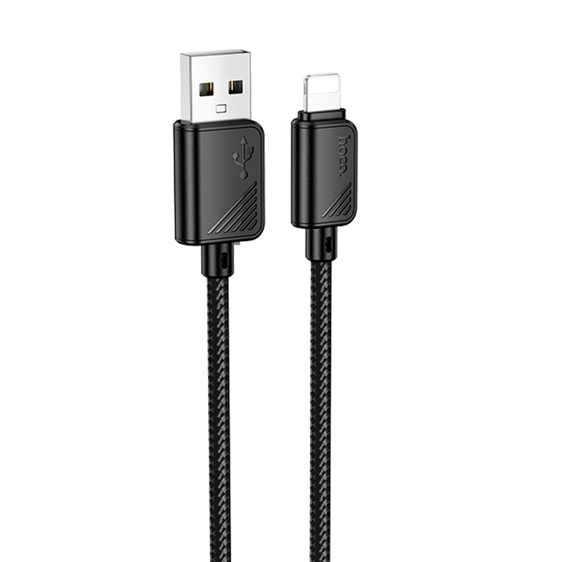 Дата кабель Hoco X113 Beneficio USB to Lightning (1m) (Black)