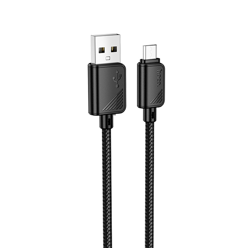 Дата кабель Hoco X113 Beneficio USB to MicroUSB (1m) (Black)