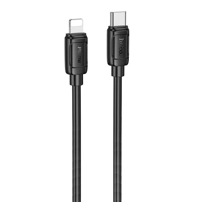 Дата кабель Hoco X115 Surpass Type-C to Lightning 27W (1m) (Black)