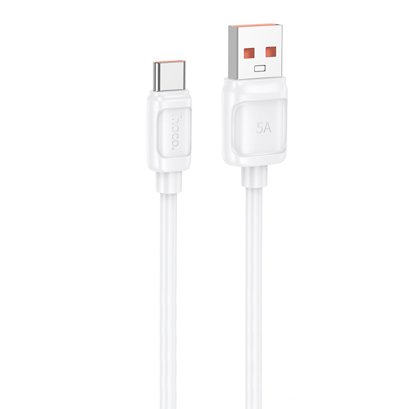 Дата кабель Hoco X115 Surpass USB to Type-C 100W (1m) (White)