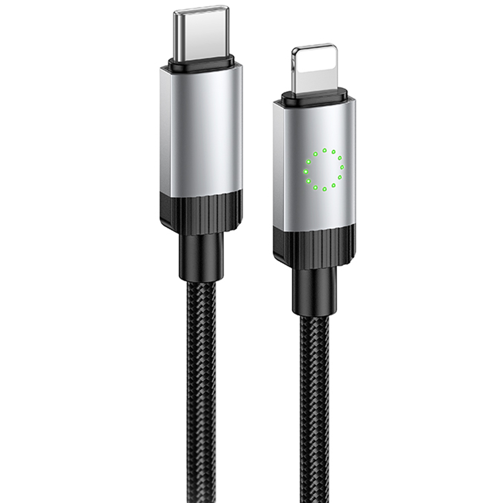 Дата кабель Hoco X117 Star Type-C to Lightning 27W (1m) (Black)
