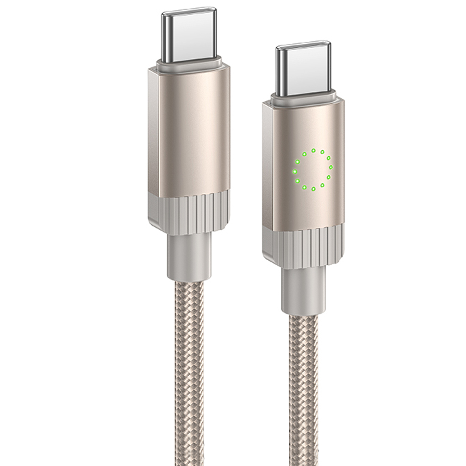 Дата кабель Hoco X117 Star Type-C to Type-C 60W (1m) (Gold)