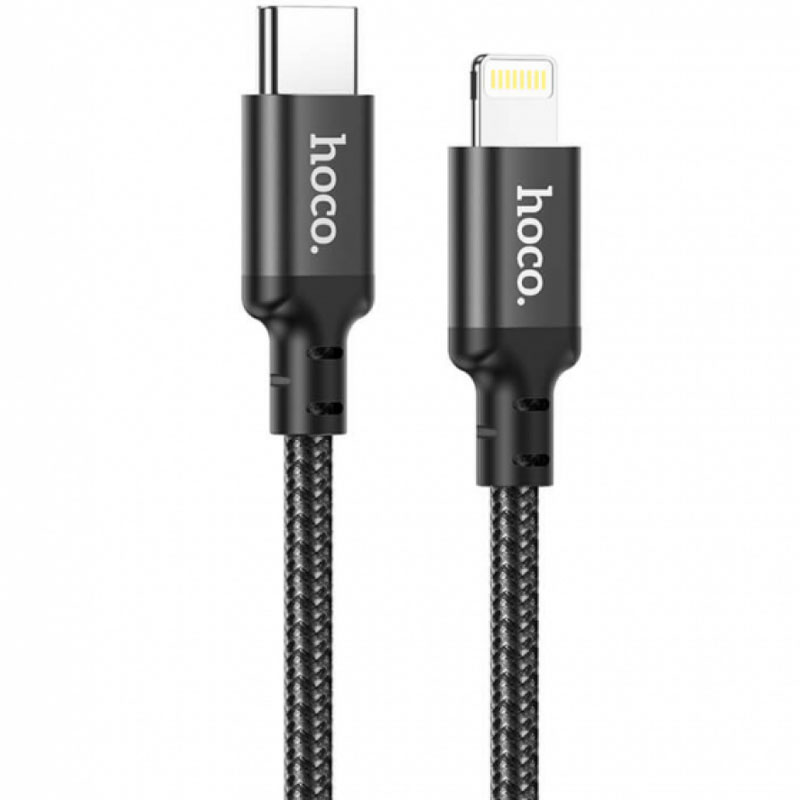 Дата кабель Hoco X14 Double Speed Type-C to Lightning Cable (3m) (Black)