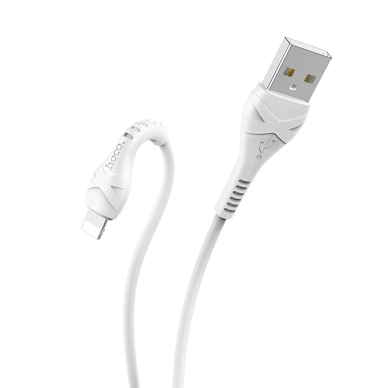 Дата кабель Hoco X37 "Cool power” Lightning (1m) (Белый)