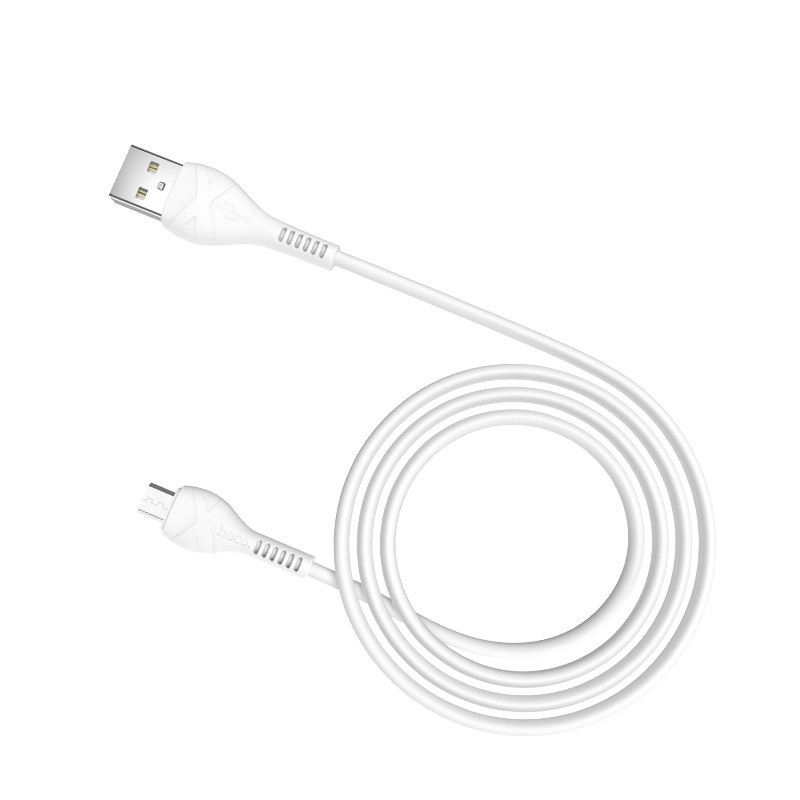 Дата кабель Hoco X37 "Cool power” MicroUSB (1m) (Белый)