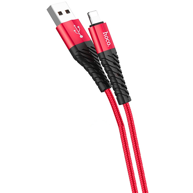 Дата кабель Hoco X38 Cool Lightning (1m) (Красный)