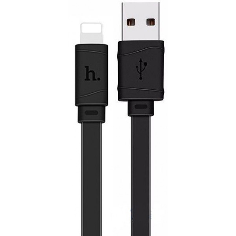 Дата кабель Hoco X5 Bamboo USB to Lightning (100см) (Чорний)