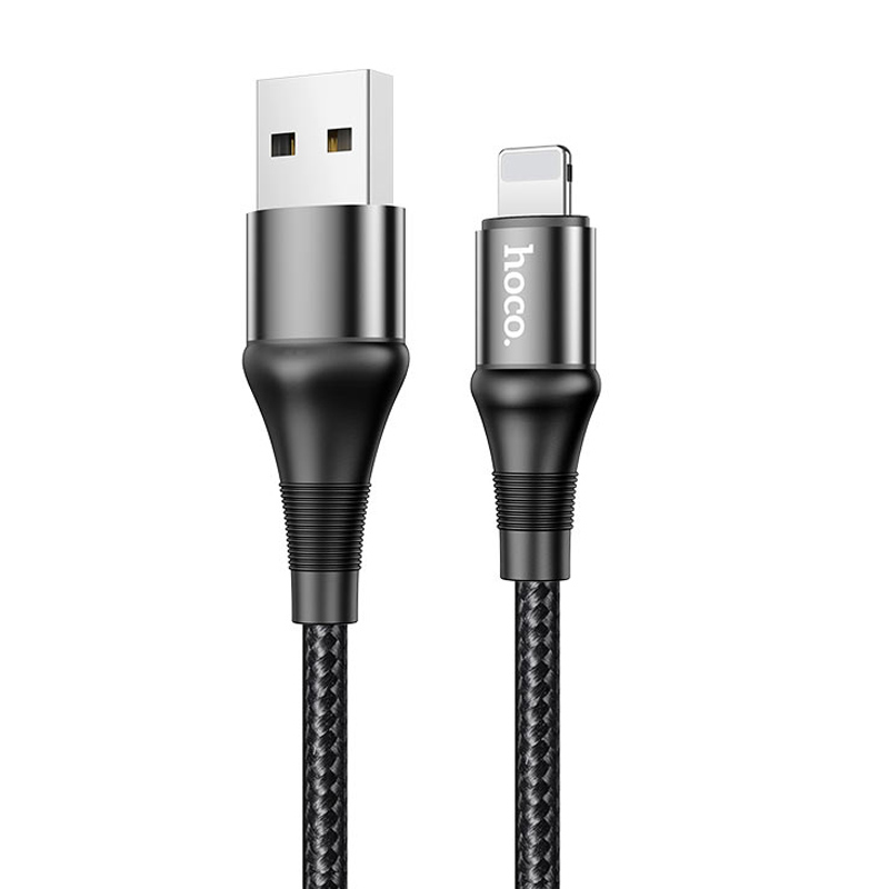Дата кабель Hoco X50 "Excellent" USB to Lightning (1m) (Чорний)