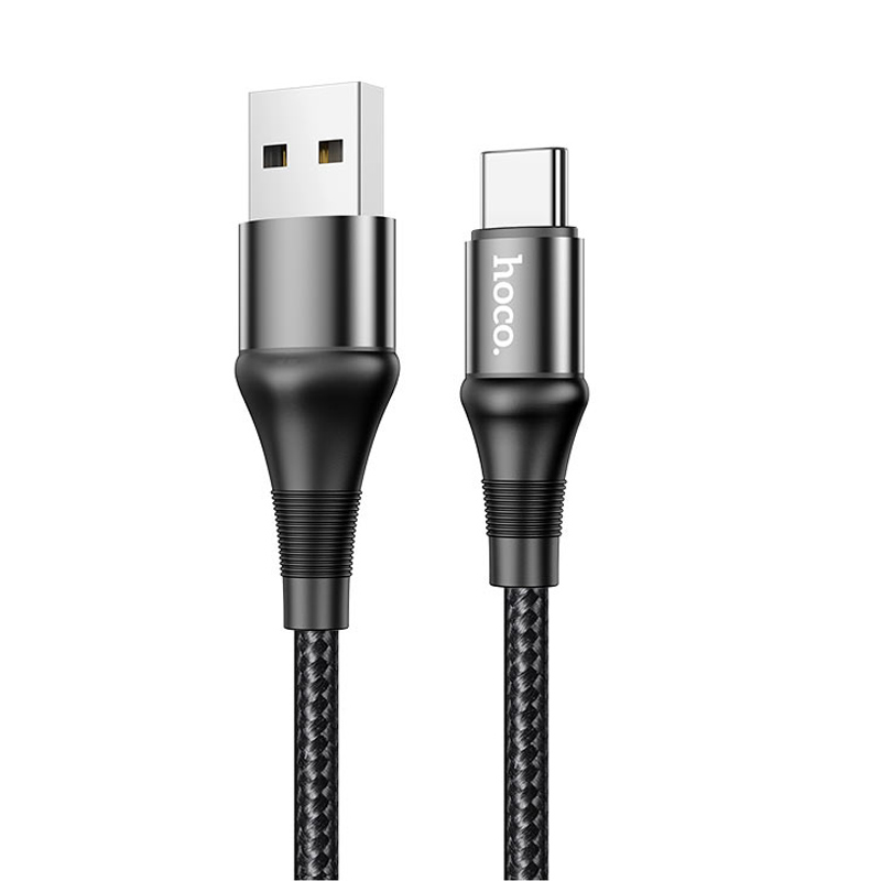 Дата кабель Hoco X50 "Excellent" USB to Type-C (1m) (Черный)